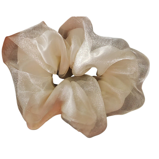Chouchou Organza blanc