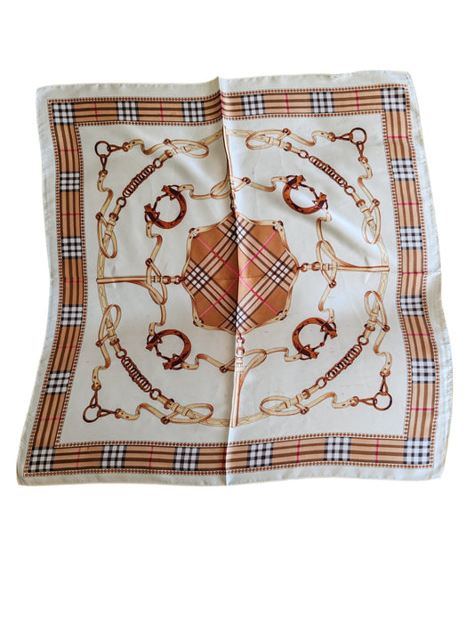 Foulard beige