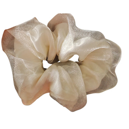 Chouchou Organza blanc